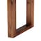 Bali & Pari Prunella Modern Bohemian Two-Tone Seagrass and Acacia Wood Accent Bench 240-13460-ZORO - alternate 7